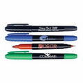 Sharp Mark Double Ended Permanent Marker w/ Fine & Medium Tip